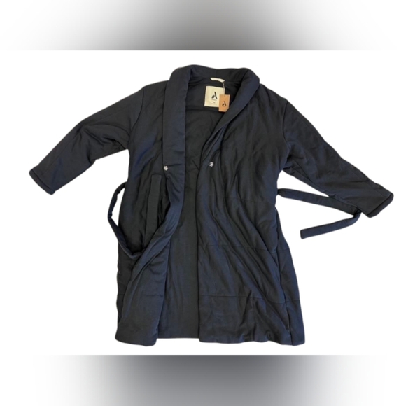 Amazon Essentials NWT Women's Relaxed-Fit Cotton PaddedHome Coat Black Size XXL - Picture 6 of 10